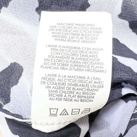 Cabi Women's Feline Lilac Sleeveless V-Neck Ruffle Peplum Business Casual Blouse - Picture 16 of 16